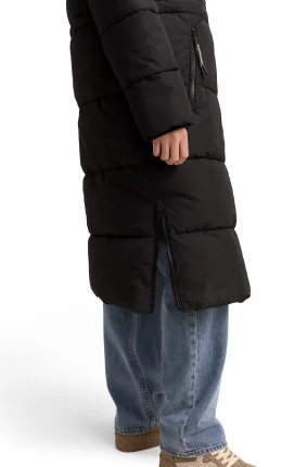 Dámský kabát TOM TAILOR černý - S