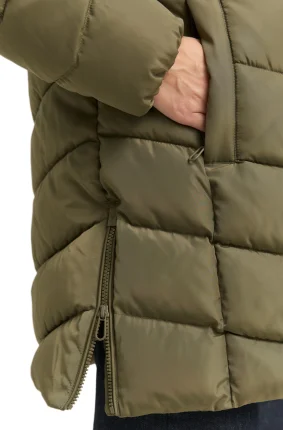 Dámský kabát TOM TAILOR zelený
