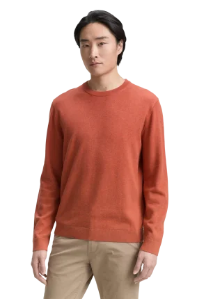 Pánský svetr TOM TAILOR červený - XXL