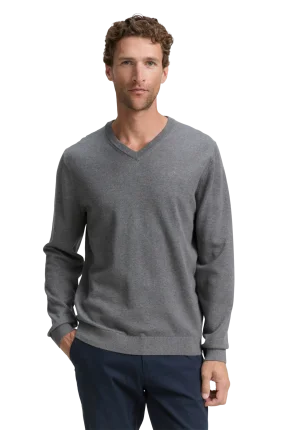 Pánský svetr TOM TAILOR šedý - XXL