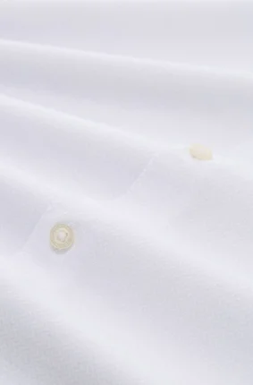 Pánská košile TOM TAILOR dlouhý rukáv bílá - 3XL
