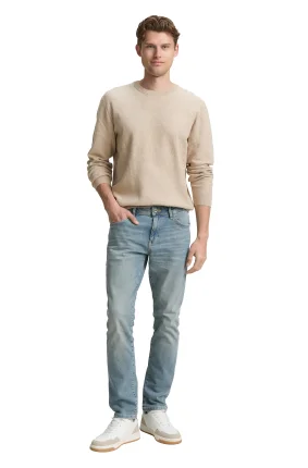 Pánský svetr TOM TAILOR béžový - XL