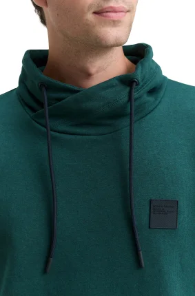 Pánská mikina TOM TAILOR zelená - XL
