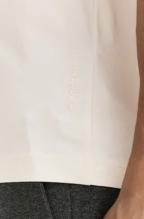 Pánské tričko TOM TAILOR bílé - XXL