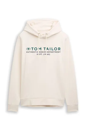 Pánská mikina TOM TAILOR bílá - L