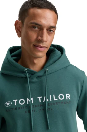Pánská mikina TOM TAILOR zelená - M