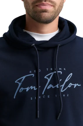 Pánská mikina TOM TAILOR modrá - XL