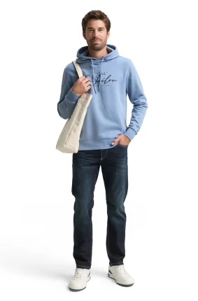 Pánská mikina TOM TAILOR modrá - L