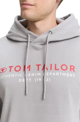 Pánská mikina TOM TAILOR šedá - XXL