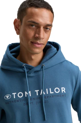Pánská mikina TOM TAILOR modrá - L