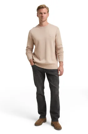 Pánský svetr TOM TAILOR béžový - XXL