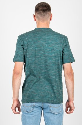 Pánské tričko TOM TAILOR zelené - XL