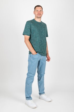 Pánské tričko TOM TAILOR zelené - XL