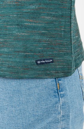 Pánské tričko TOM TAILOR zelené - XL
