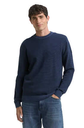 Pánský svetr TOM TAILOR modrý - L