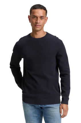 Pánský svetr TOM TAILOR modrý - XXL