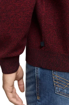 Pánský svetr TOM TAILOR červený - XXL