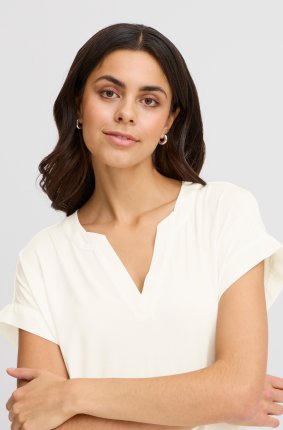 Dámská halenka FRANSA bílá - XS