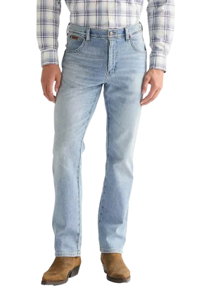 Pánské džíny WRANGLER Texas světle modré-seprané - 42/32