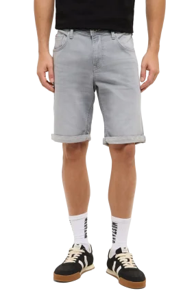 Pánské džínové kraťasy MUSTANG Chicago Shorts Z šedé