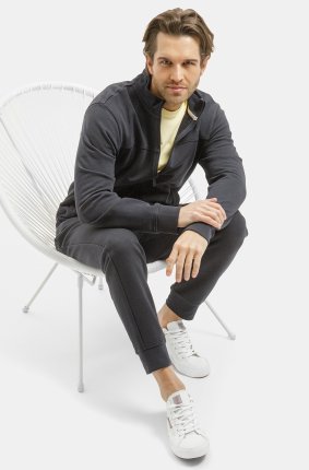 Pánská mikina CROSS JEANS modrá