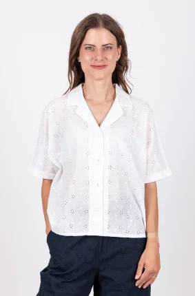Dámská košile TOM TAILOR bílá - 40