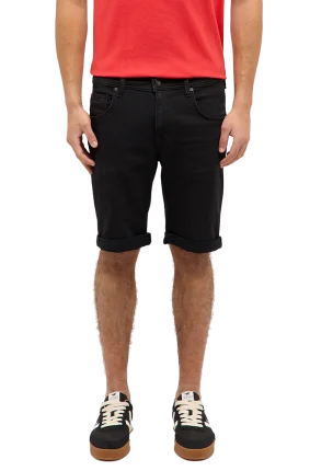 Pánské džínové kraťasy MUSTANG Chicago Shorts Z černé