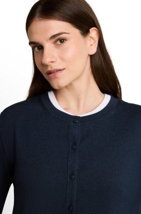 Dámský svetr TOM TAILOR modrý - S