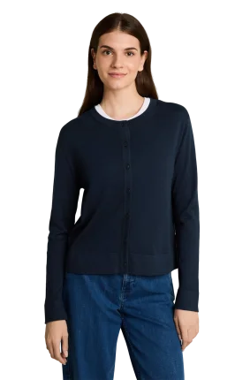 Dámský svetr TOM TAILOR modrý - S