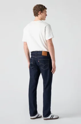 Pánské džíny LEVI'S 502 tmavě modré-neseprané