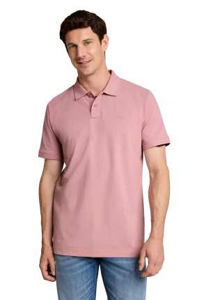 Pánská polokošile TOM TAILOR růžová