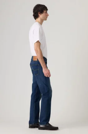 Pánské džíny LEVI'S 501 tmavě modré-seprané