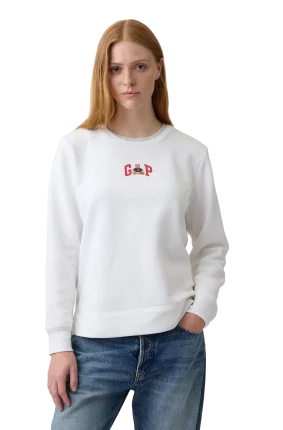 Dámská mikina GAP bílá - M