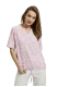Dámská halenka k.r. MOODO růžovo-bílá-40