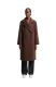 Dámský kabát TOM TAILOR hnědý - M