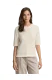 Dámská halenka TOM TAILOR s krátkým rukávem bílá - XL