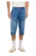 Pánské džínové kraťasy MUSTANG Freemont Shorts klasicky modré-seprané - 33
