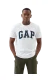 Pánské tričko GAP bílé - S