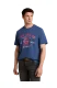Pánské tričko TOM TAILOR modré - L