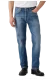 Pánské džíny LEVI'S 501 klasicky modré-seprané