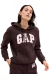 Dámská mikina GAP hnědá - L