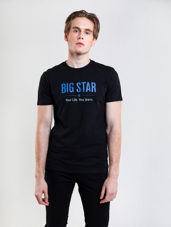 Pánské tričko  BIG STAR Bruno-900 černé