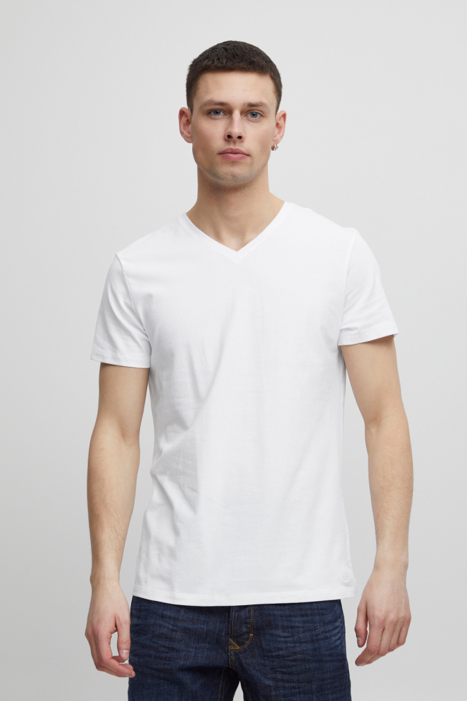 Pánské tričko  BLEND  bílé
