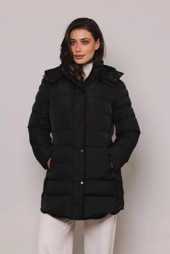 Dámský zimní kabát  RINO & PELLE Nusa černý