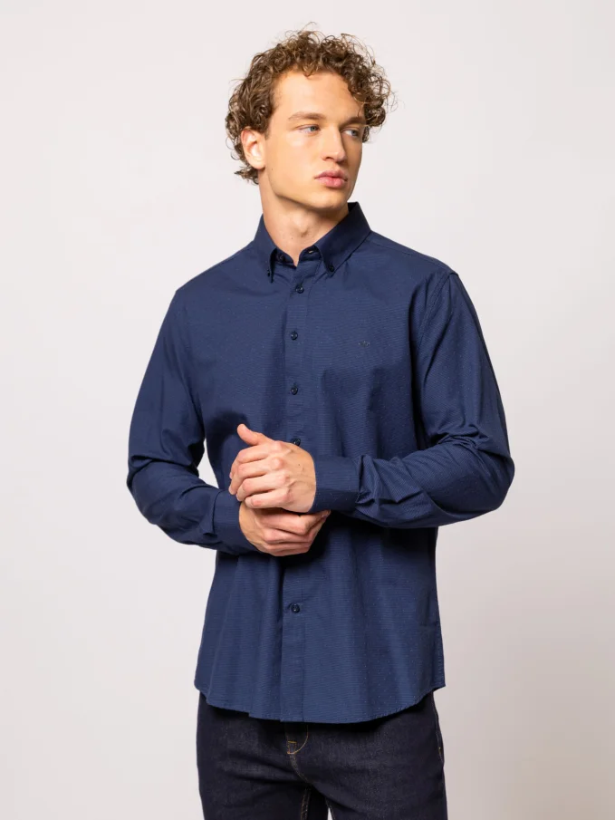 Rafik24 Navy Pánská košile d.r.