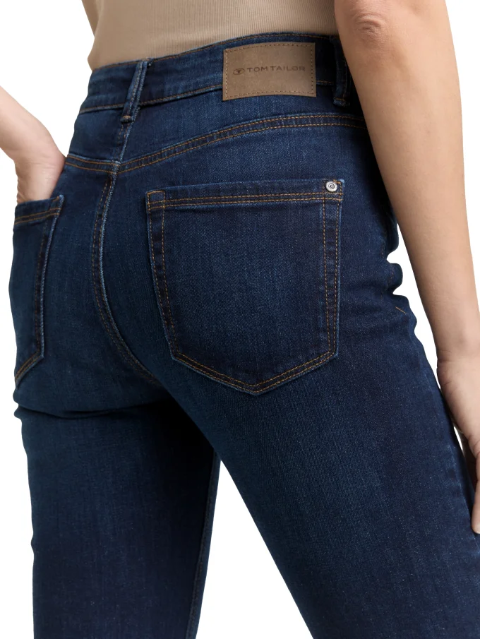 Dámské džíny TOM TAILOR TTStella Bootcut tmavě modré-seprané - 26/34