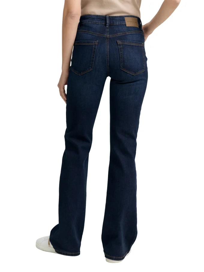 Dámské džíny TOM TAILOR TTStella Bootcut tmavě modré-seprané - 26/34