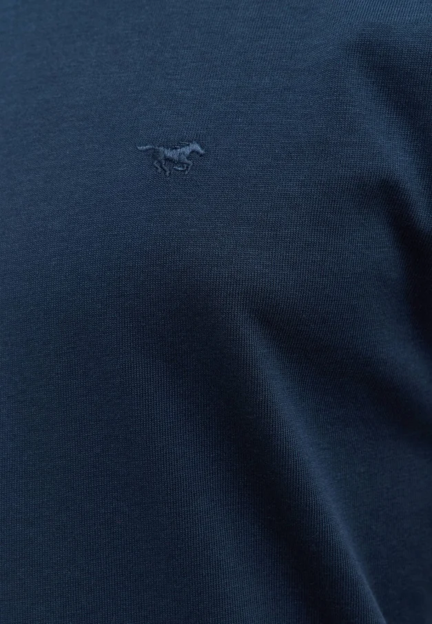 Pánské tričko  MUSTANG modré - XXL