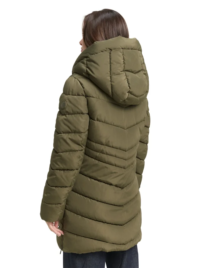 Dámský kabát TOM TAILOR zelený