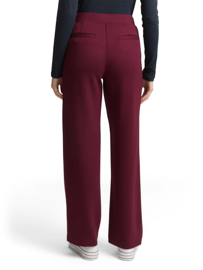 Dámské kalhoty TOM TAILOR červené - 38/30